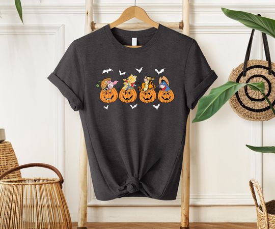 Discover Vintage Winnie the Pooh Halloween Shirt, Retro Disney Halloween Shirt