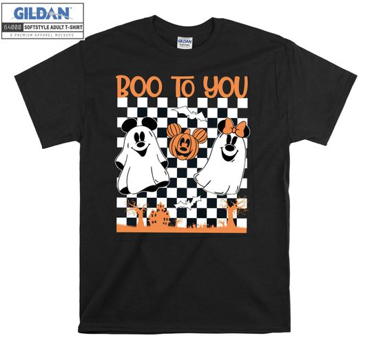 Discover Disney Mickey Minnie Boo T-shirt Hoodie Kids Child Tote Bag Tshirt