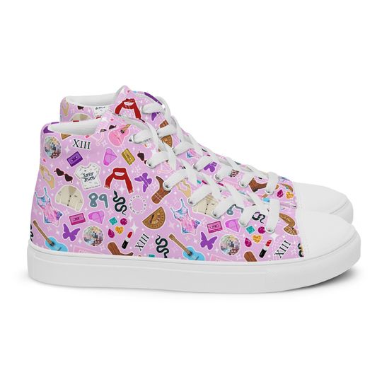 Discover High Top Sneakers * Concert Tour Outfit Ideas * Pink * Pop Star Theme