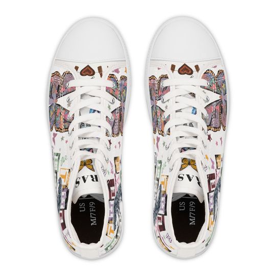 Discover taylor version Converse-Style Hi-Tops  Perfect for the Eras Tour and taylor version Concerts  Outfit Shoes  taylor version Tour.