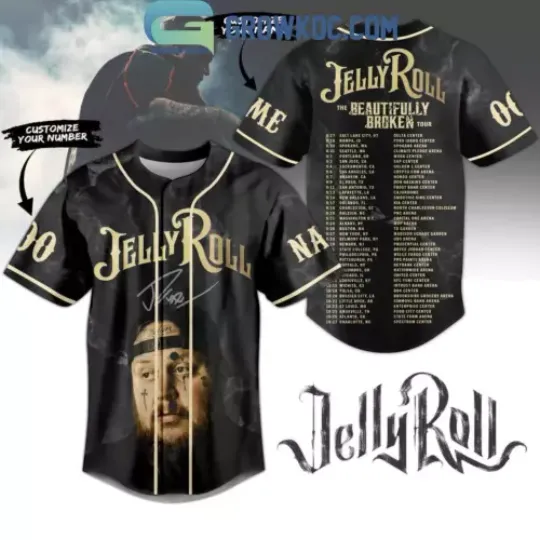 Discover Jelly Roll Ready For The Tour 2024 Personalized Baseball Shirt