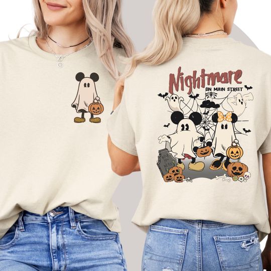 Discover Cute Disney Halloween Shirt | Mickey Fall Shirt | Disney Fall SweatShirt