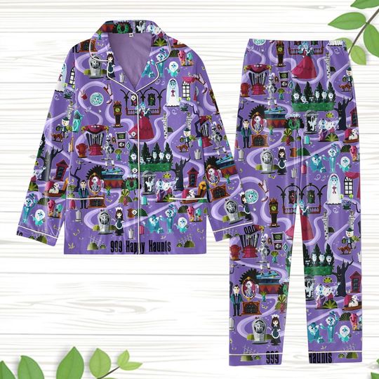 Halloween Haunted Mansion Pajamas, Haunted Mansion Shirt, Horror Mansion Holiday Pajamas, Hitchhiking Ghost Shirt, Magic Kingdom Shirt