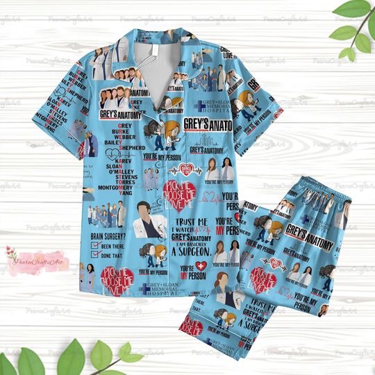 Discover Greys Anatomy Pajamas, Greys Anatomy Shirts, Greys Anatomy Pajamas Set, Greys Anatomy Holiday Pajamas, Greys Anatomy Set Of Pajamas