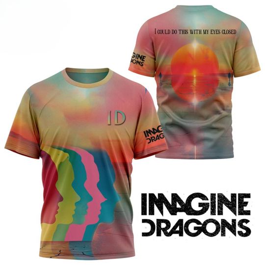 Discover Imagine Dragons Tshirt, Loom Tour 2024 Shirt, Imagine Dragons Concert Tee, Rock Music Concert Shirt, Music Tour Shirt, Dan Reynolds Tee