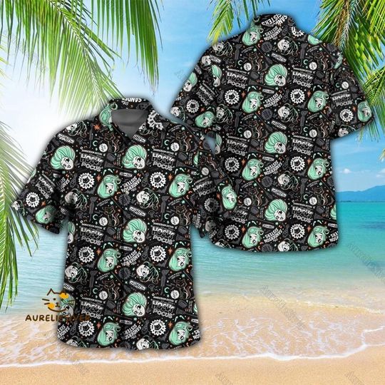 Halloween Hocus Pocus Hawaiian Shirt, Sanderson Sisters Button Shirt, Horror Movie Shirt