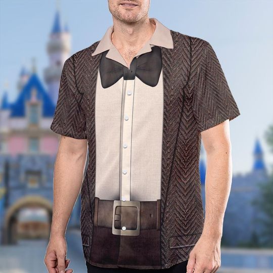 Discover Carl Fredricksen Hawaii Shirt, Carl Fredricksen Cosplay Costume All Over Print Button Up