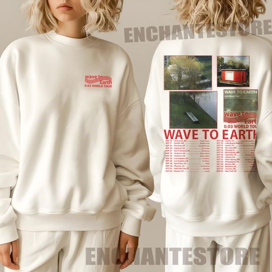 Discover Wave To Earth 0.03 Tour 2024 Sweatshirt, Wave To Earth Kpop Shirt, Wave to Earth Band T-shirt, Wave To Earth 2024 Concert Shirt, W2e Shirt