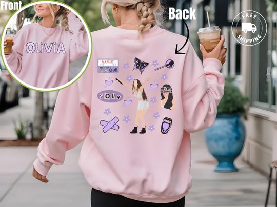 Discover Olivia Guts World Tour Sweatshirt,Guts Tour 2024 Sweater,Olivia Fans Sweatshirt,Olivia Guts Merch,Music Shirt t151,Olivia birthday sweater