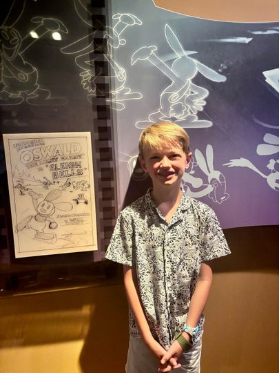 Oswald the Lucky Rabbit Hawaiian Print Shirt - Disney