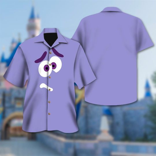 Discover Fear Inside Out Halloween Costume Hawaiian Shirt, Inside Out Movie Hawaii T-Shirt