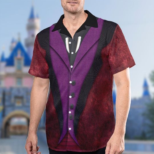 Princess And The Frog Hawaii Shirt, Dr. Facilier Cosplay Costume All Over Print Button Up
