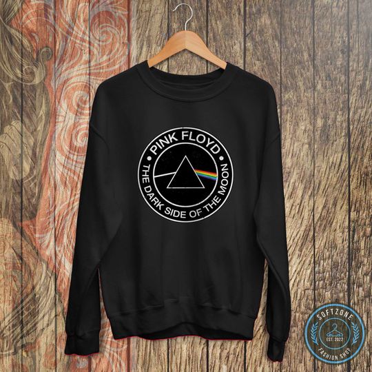 Vintage Pink Floyd 90's Logo Sweatshirt - Pink Floyd Shirt, Pink Floyd Tour, Rock Band Music