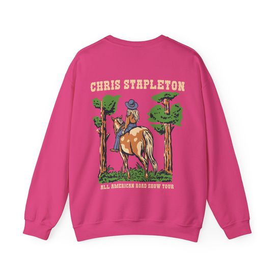 Chris Stapleton All American Road Show Tour - Cowgirl Sweatshirt