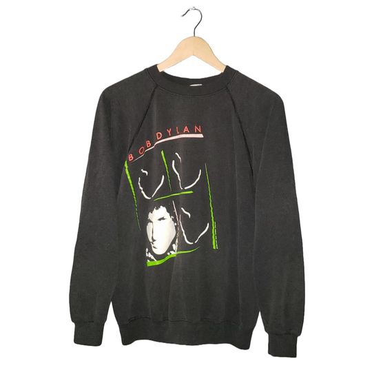 Vintage Bob Dylan East West Touring 1988 Crewneck Sweatshirt
