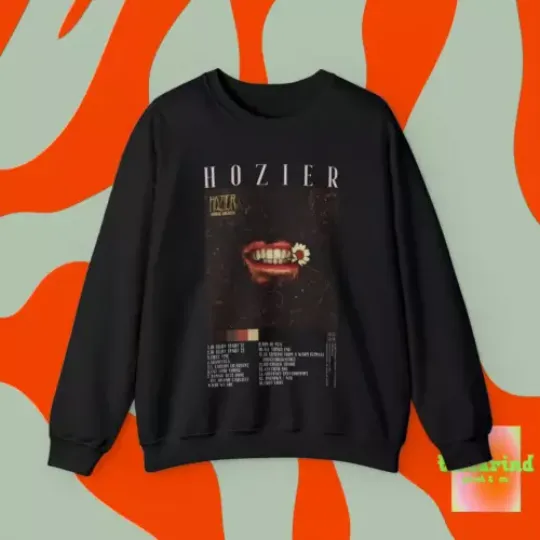 Discover Hozier Unreal Unearth Album Sweater Bootleg Tour Merch Retro Vintage