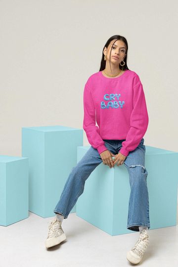 Cry Baby Sweatshirt for Kids Cry Baby Sweatshirt Youth K12 K-12 Melanie Merch M Martinez for Kids The Trilogy Tour Youth Melanie for Girls