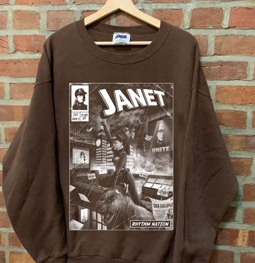 Janet jackson Album ,Janet jackson shirt, Janet Jackson concert shirt,  Janet jackson Sweatshirt Music, Hip Hop shirt, Fan shirt