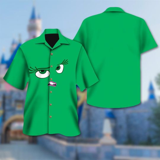 Discover Disgust Inside Out Halloween Costume Hawaiian Shirt, Inside Out Movie Hawaii T-Shirt