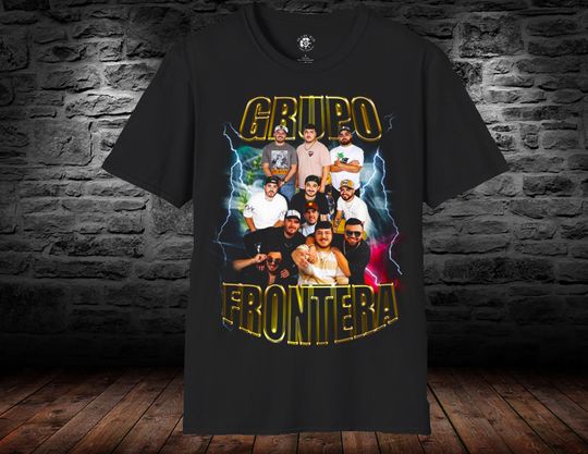 Discover Grupo Frontera/Graphic T-shirt/Tee shirt/Gift/ Bootleg Rap Tee/Vintage Graphic