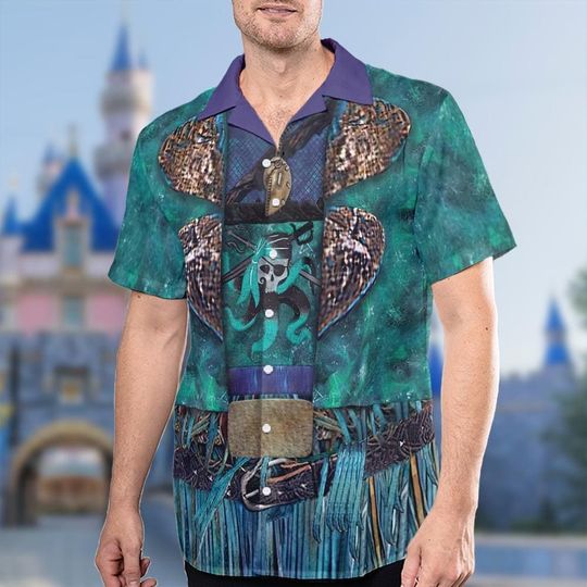 Discover Uma Villain Hawaii Shirt, Uma Descendants Button Up Shirt, Descendants 2 Hawaiian Shirt
