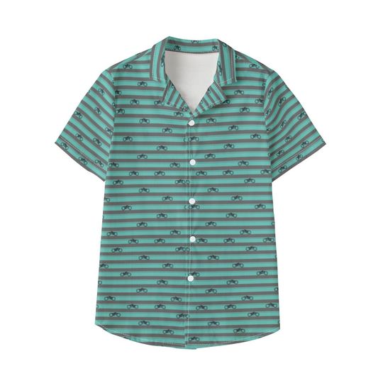 Discover TRON Lightcycle Hawaiian Print Shirt - Disney Bounding - Kid's Hawaiian Shirt