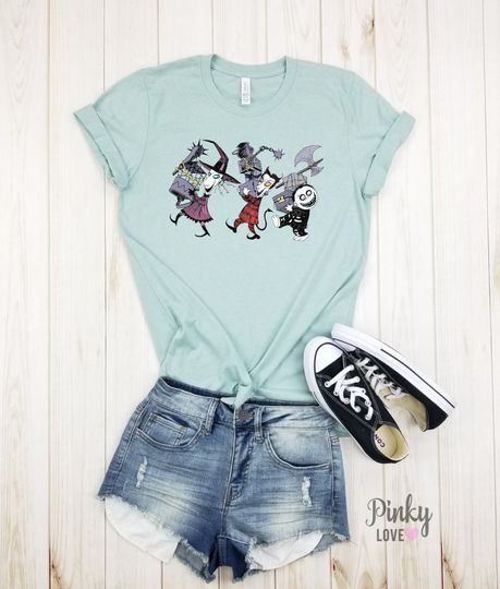 Lock Shock and Barrel - unisex shirt | Nightmare Before Christmas | Halloween Shirt | Halloween Disney | Christmas Shirt  |Disney Christmas.