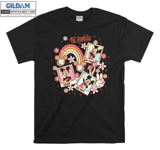 Discover Mickey Mouse Retro Disney T-shirt  Kids Child Tote Bag Tshirt    Men Women Unisex