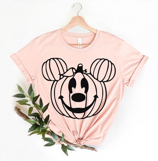 Discover Disneyland Mickey Cute T-shirt, Halloween Disney Shirt,  Disney Mickey Spooky Tshirt, Pumpkin Ghost Tee, Disneyland Spooky Season T-shirt