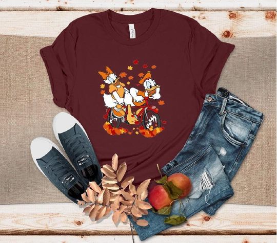 Discover Donald The Duck, Daisy The Duck, Disney Halloween T-Shirt,Halloween Disney Family Shirts, Disney Halloween Shirt, Halloween 2024 Shirt