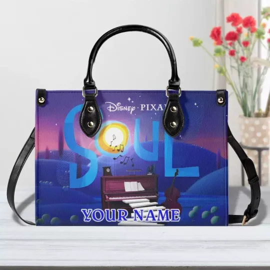 Discover Personalized Soul Women PU Leather Handbag, Cartoon gift, gift for her, Gift