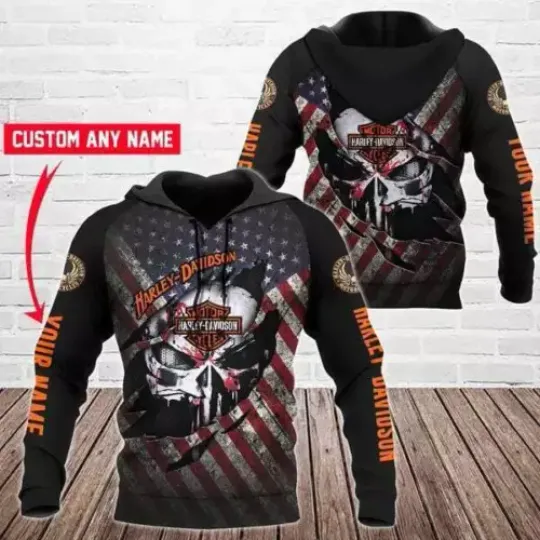 Personalized H davidson Limited Hoodie Unisex 3D AOP  For Fan