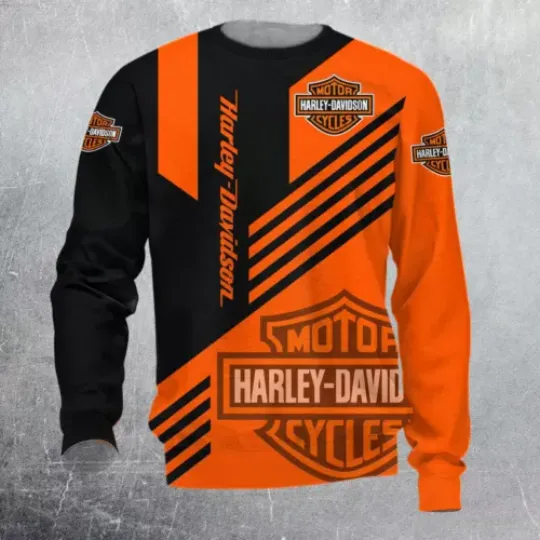 Personalized-H davidson 3D Printed Long-Sleeve Shirt Limited Edition