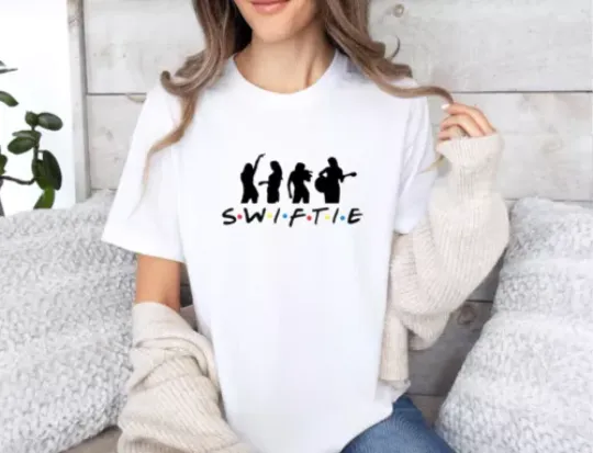 Discover Taylor Eras Tour T Shirt Friends TV Writing I’m A taylor version