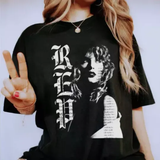 Discover Reputation TV Merch Shirt Adult & Youth Sizes Swift taylor version Taylor Tee Cutout