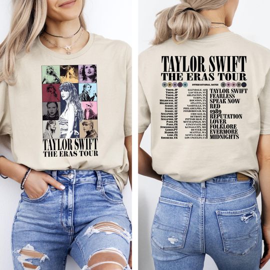 Discover Taylor Merch Concert T-shirt, Taylor Eras T-shirt, Eras Tour Shirt, Eras Tour Concert Shirt, taylor version Shirt, Taylor Eras