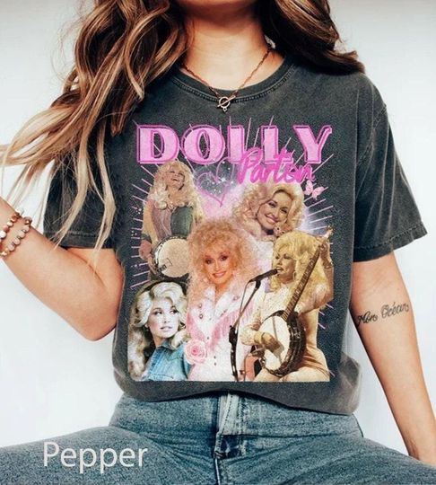 Discover Vintage Dolly Parton Country Music Fan Nashville Shirt,Country Music Shirts,Jolly Family Gifts,Cowboys Shirt,Queen Dolly Parton Shirt