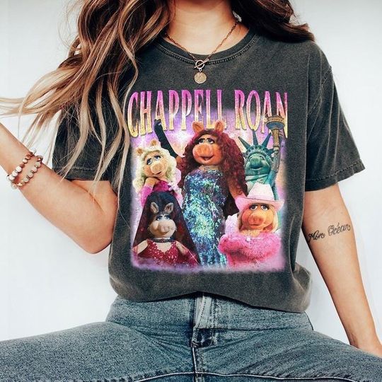 Limited Chappell Roan X The Muppet Shirt, Miss Piggy Chappell Roan Bootleg Music Retro Tee, Gift For Fan