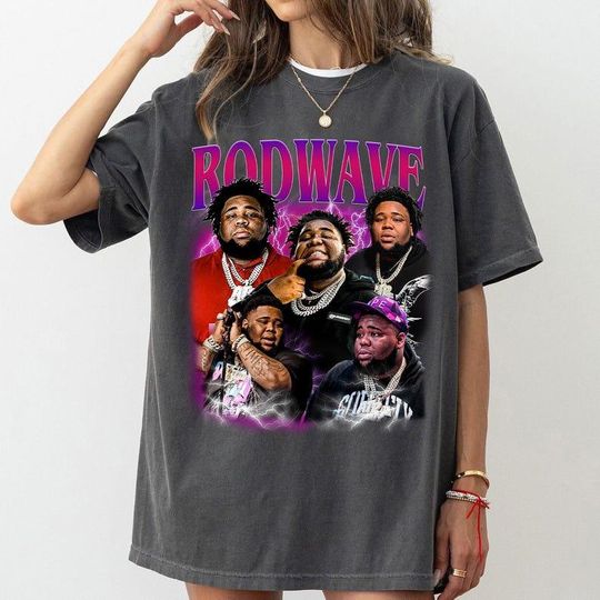 Limited Rod Wave Vintage T-Shirt, Last Lap Tour 2024 Gift For Woman and Man Unisex T-Shirt