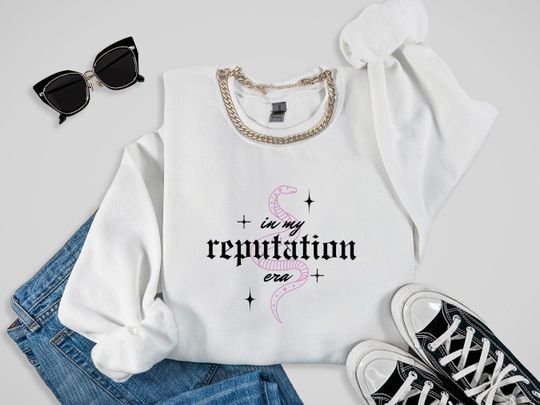 Discover In My Reputation Era Sweatshirt | Taylor Reputation Shirt | Eras Tour T Shirts | Eras Tour Shirt Merch | Concert Eras Tour Shirt Retro