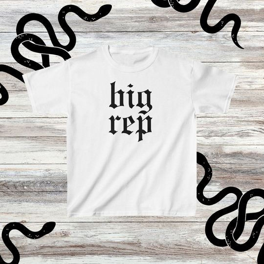 Discover Big Rep Reputation Taylo version Merch| In My Rep Era Tee| Taylor Merch| Taylor Theme Baby Shower| taylor version Gift