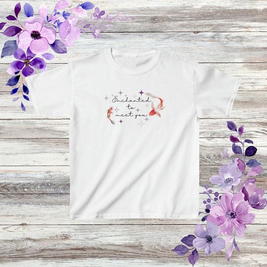 Discover Enchanted To Meet You Star Koi Fish| In My Speak Now Era Tee| Taylor Clothing Merch| Taylor Theme Baby Shower| taylor version Gift