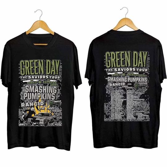 Discover Green Day Band Green Day the Saviors 2024 Tour T-shirt Green Day Concert