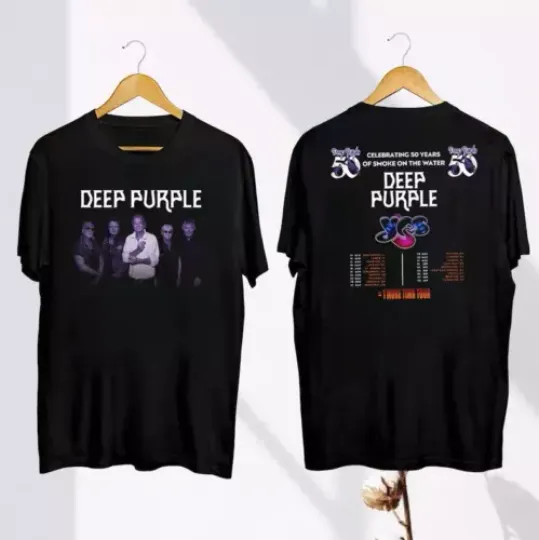 Deep Purple Celebrating 50 Years Tour 2024 Shirt