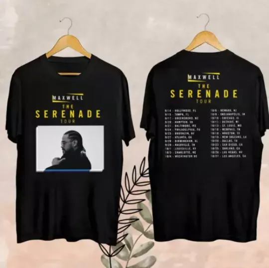 Discover Maxwell The Serenade Tour 2024 Shirt