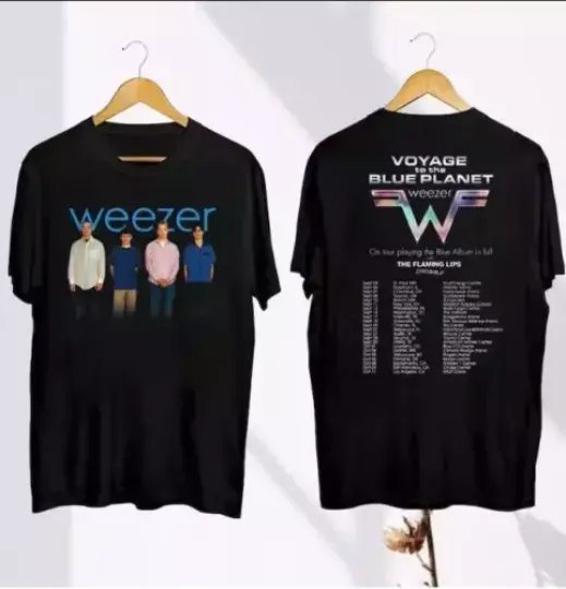 Discover 2024 Weezer Band Fall Tour T-Shirt Weezer Band Fan Gift Shirt