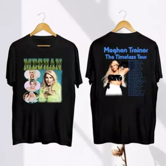 Discover The Timeless Tour 2024 Meghan Trainor Shirt, Meghan Trainor Fan Shirt