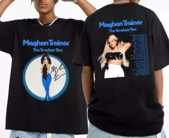 Discover Meghan Trainor The Timeless Tour 2024 T-Shirt, Meghan Trainor 2024 Shirt