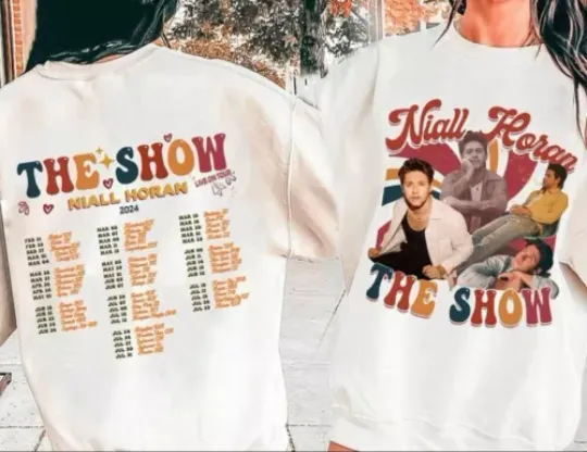 Vintage Niall Horan The Show Live On Tour 2024 Shirt, Niall Horan Sweatshirt