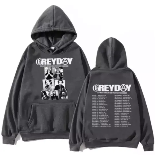2 sided - Suicideboys Grey Day 2024 Tour Hoodie Shirt, Music Lover Shirt